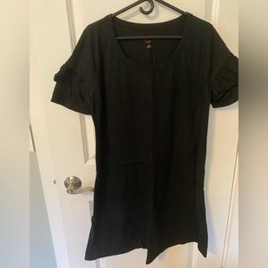 Target brand black maternity dress